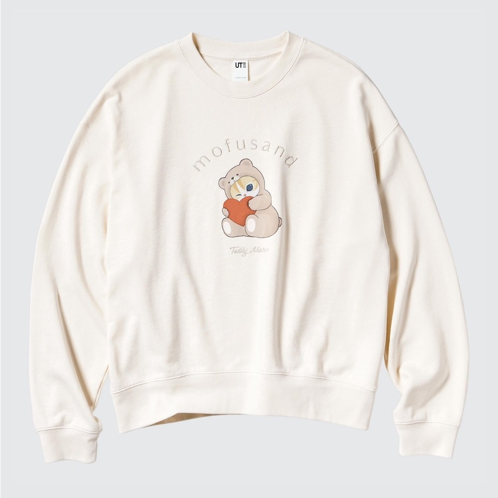 Uniqlo Mofusand Sweater in Off White